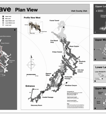 Candlelight Cave Map